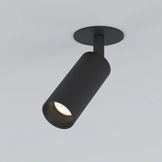 Фото товара Встраиваемый поворотный светодиодный светильник Diffe 25039/LED 8W 4200K чёрный